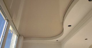Натяжной потолок на балкон Новосибирск, цена 6100 руб.